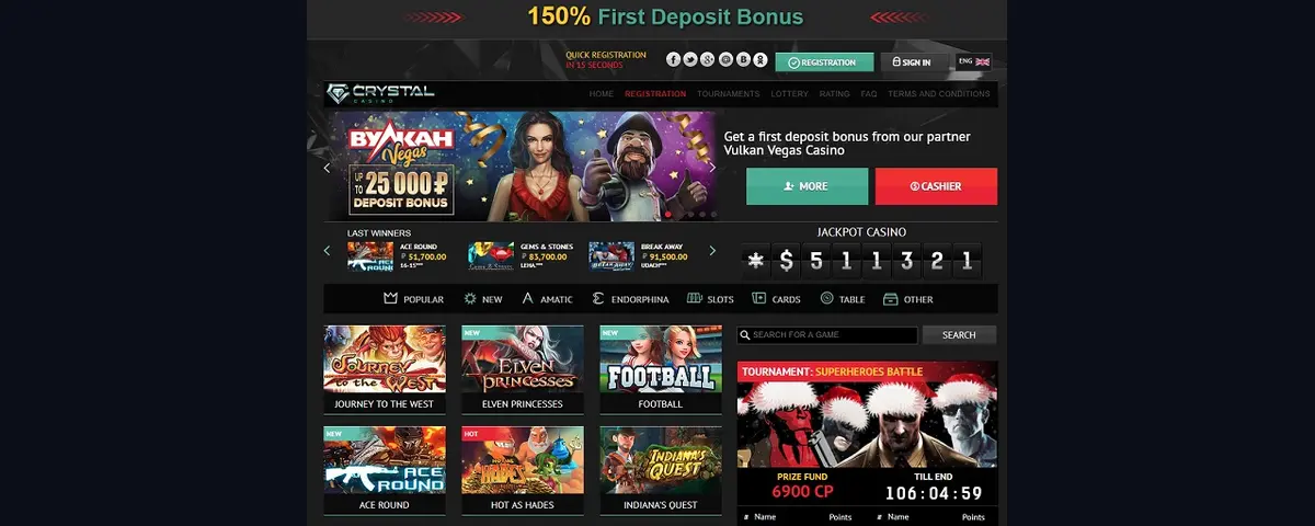 CristalPoker Casino