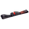 Pasek Safety Belts wykonany z samochodowych pasów bezpieczeństwa o numerze seryjnym 99.